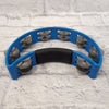 RhythmTech Crescent Handheld Tambourine Blue