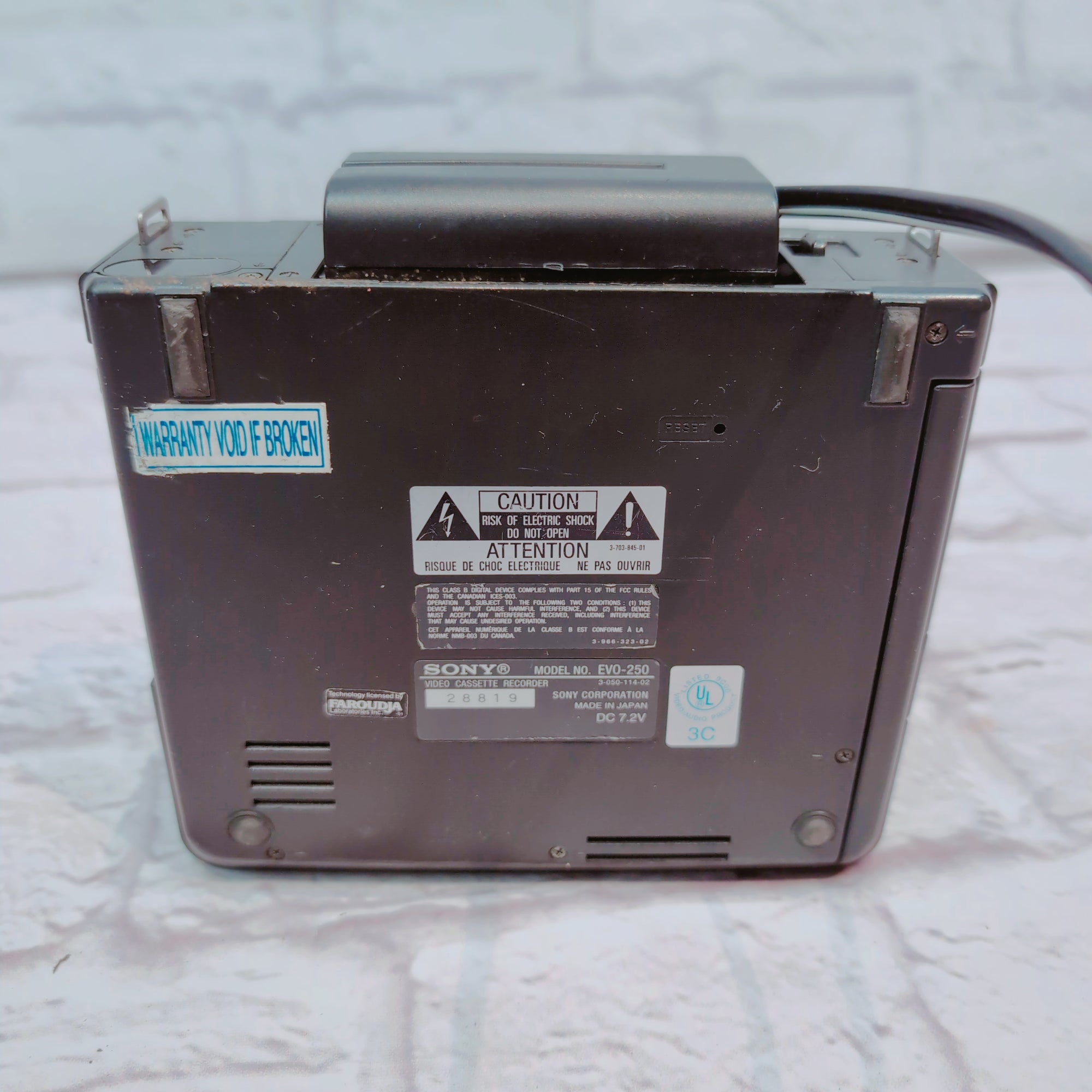 Sony EVO-250 Hi8 Player