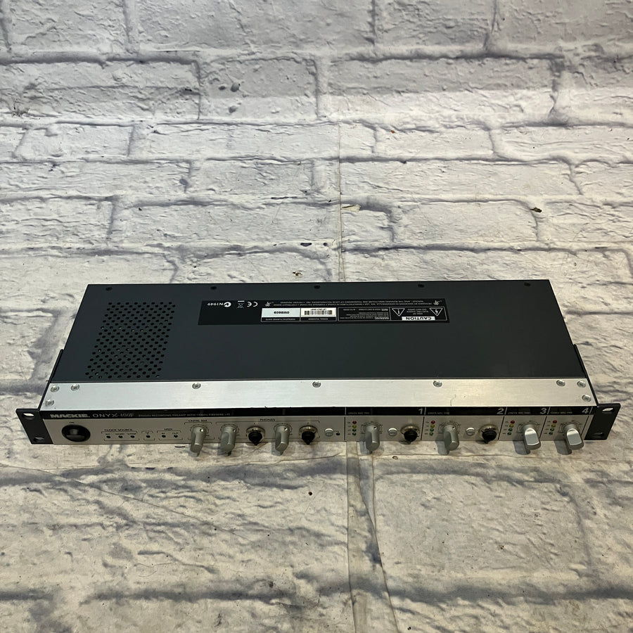 Mackie ONYX 400F Recording Preamp  Rack Patchbay