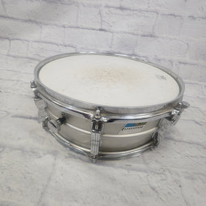 Ludwig Acrolite No 404 5x14" Snare Drum 8 Lug Rounded B/0 Badge w/ Clamshell Case