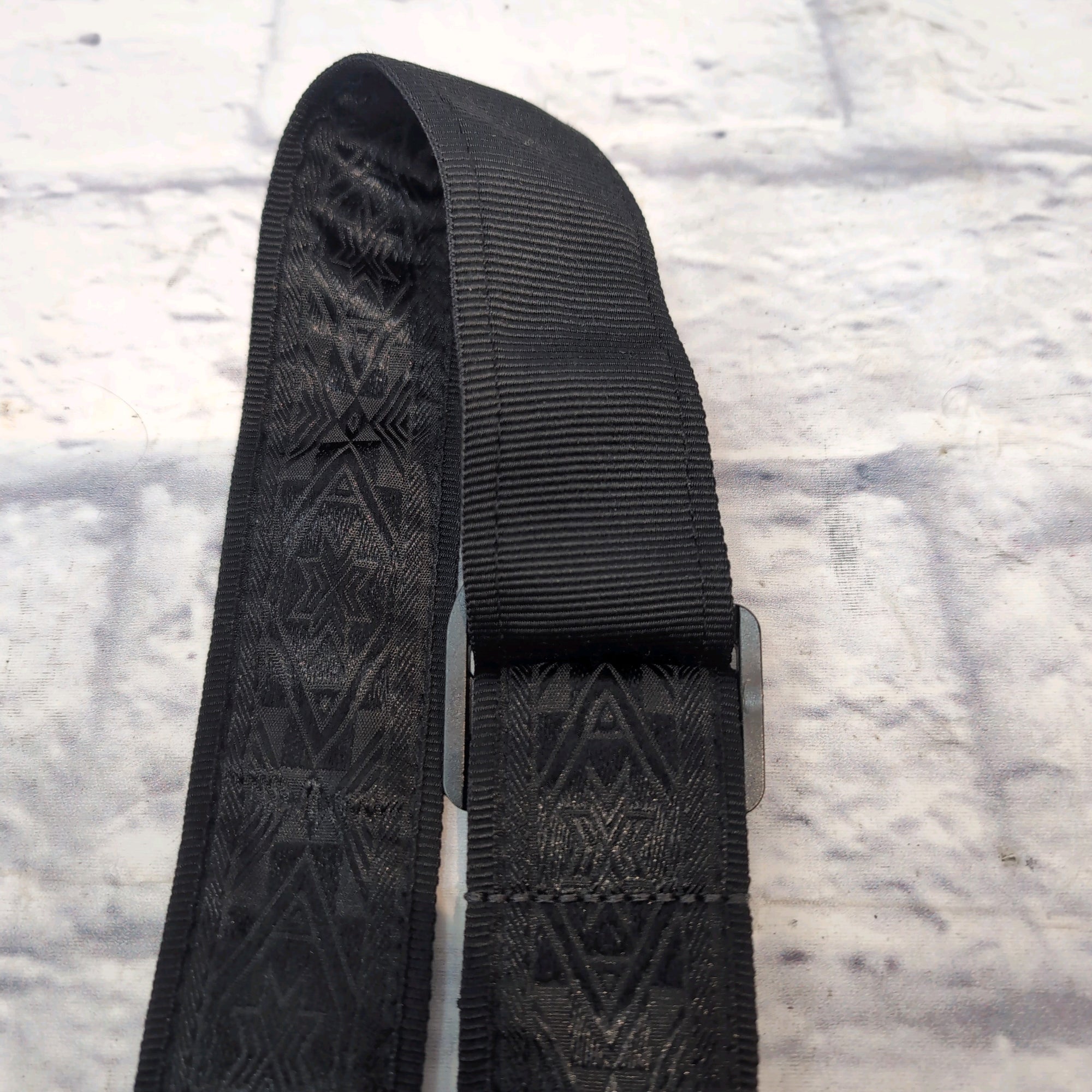 D'Addario Planet Lock Strap - Black Satin