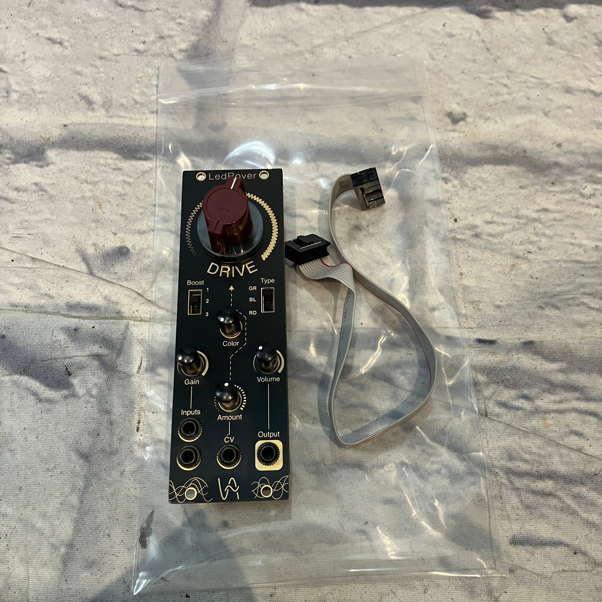 VoicAs LedRover LEDs & Germanium Diode Eurorack Overdrive / Distortion Module