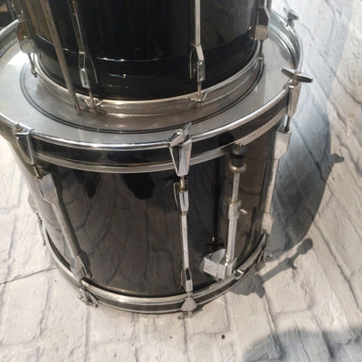Pearl Export Black Drum Kit and Rack 12 13 16 22