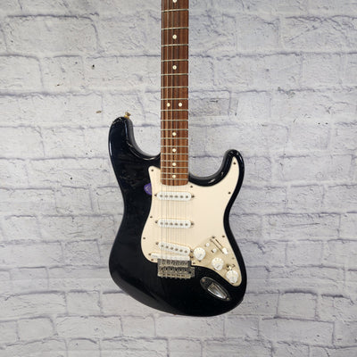 Fender Mexican Roland Ready Strat Black Electric Guitar
