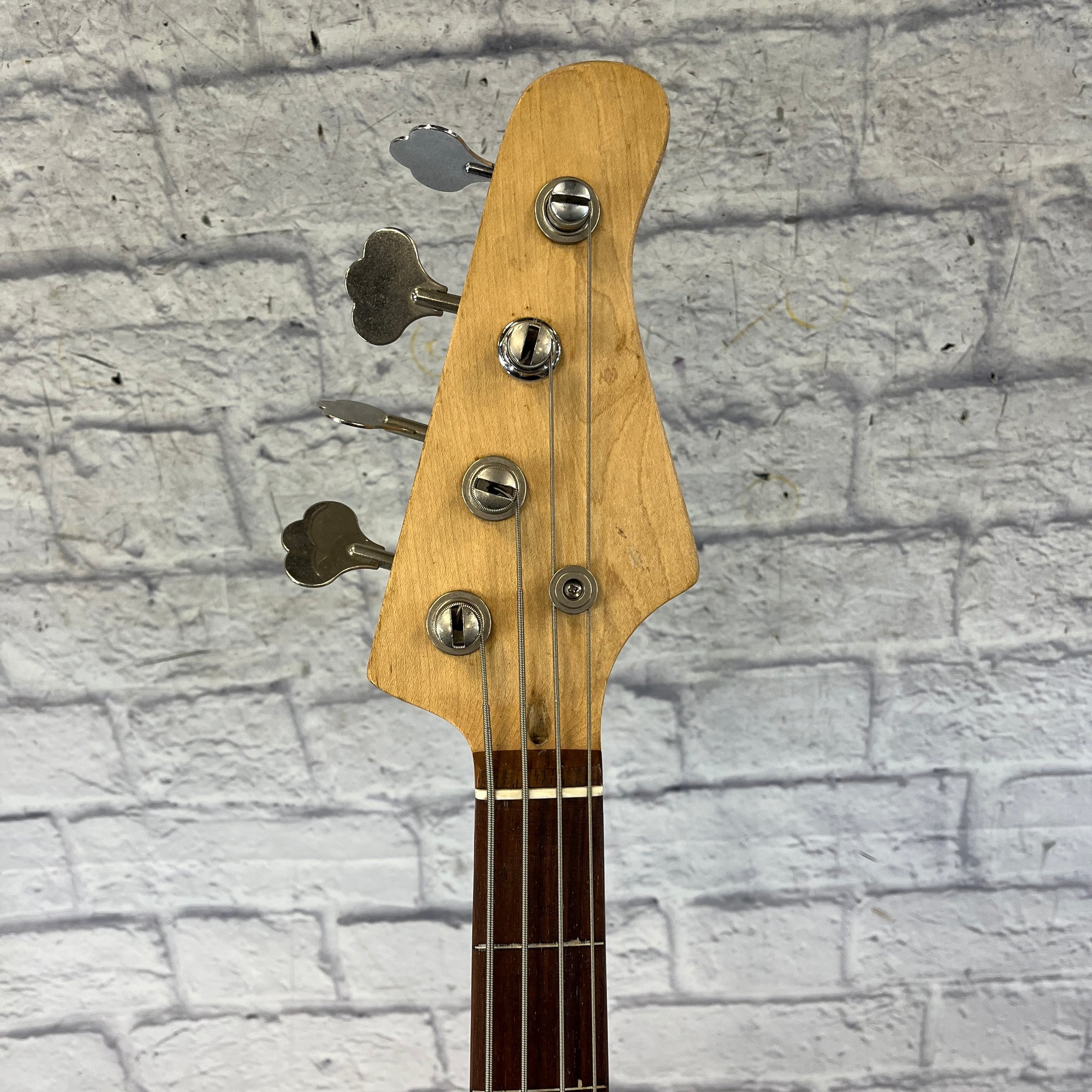 Unknown Fretless P Bass Upright Setup Bass Guitar 4 String
