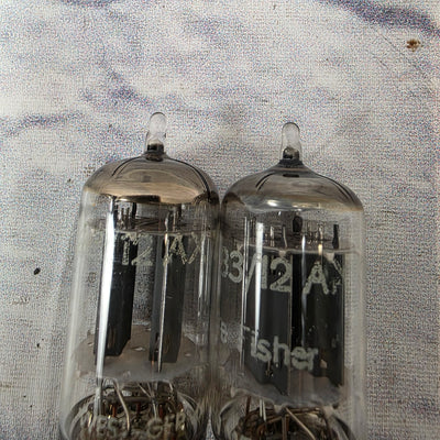 The Fisher 12AX7 Amplifier Tube Pair