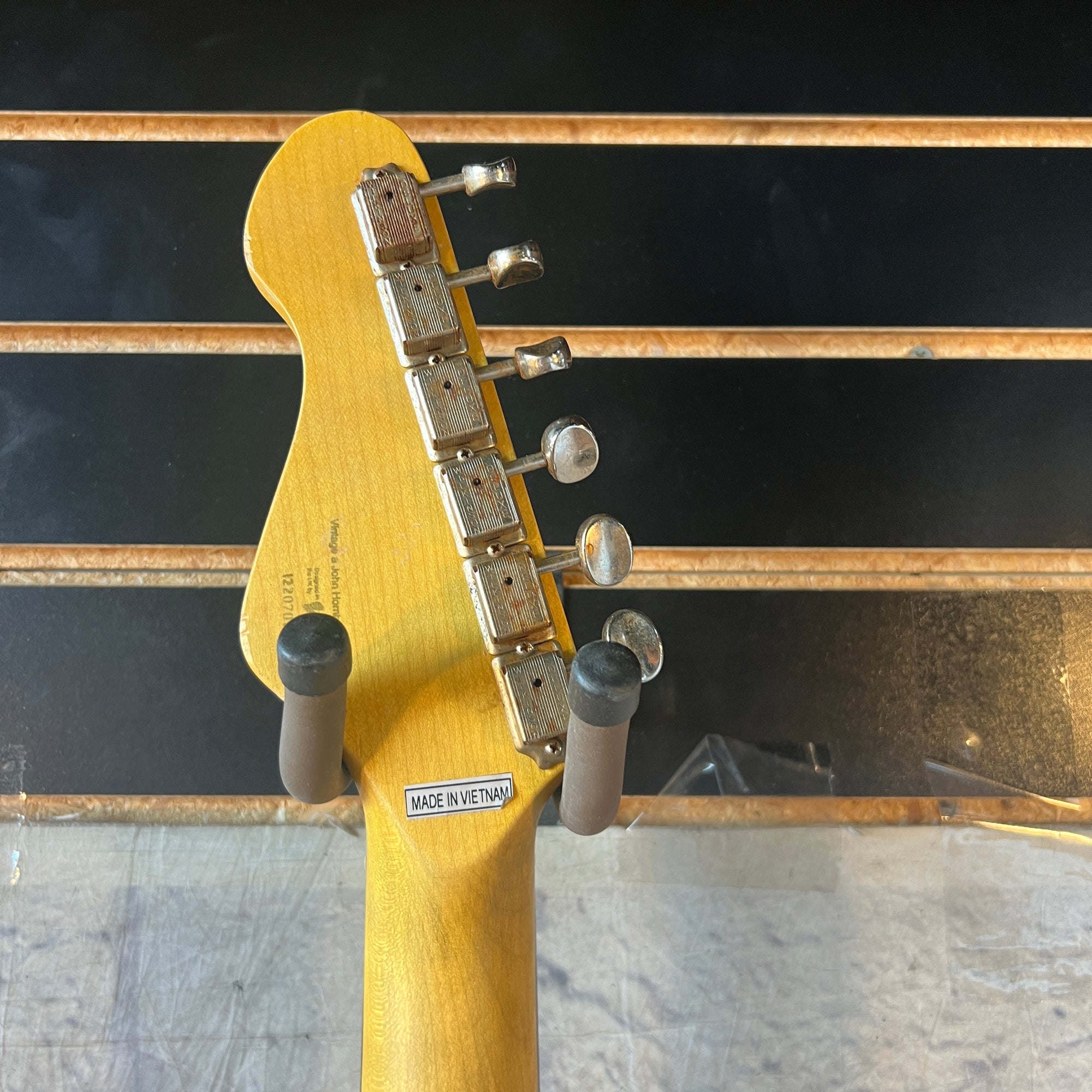 Vintage (Brand) V6 Distressed Paul Rose Signature Electric Guitar