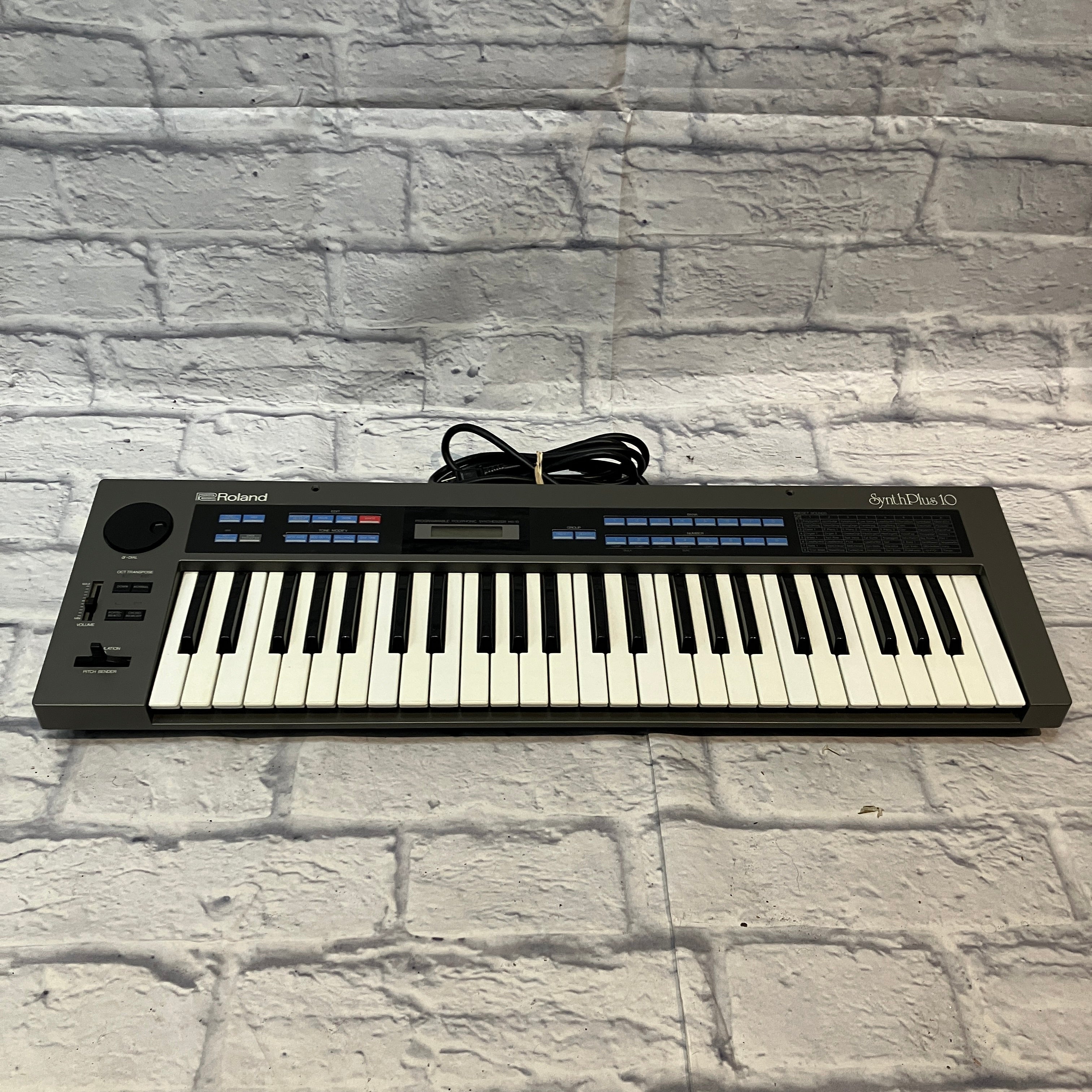 Vintage Roland HS-10/Juno 1 Synth Plus 10 Keyboard - Evolution Music