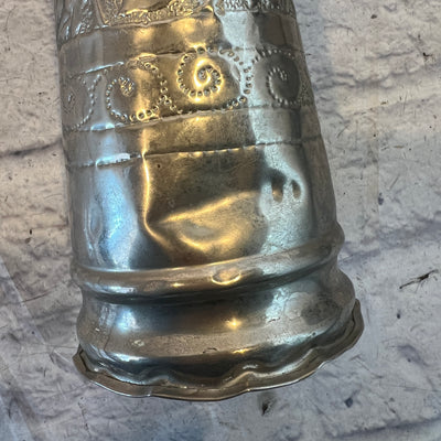 Unknown 8 Inch Metal Doumbek.
