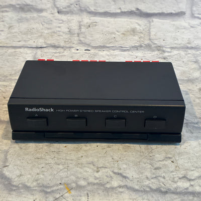 Realistic 40-244 4-Way Speaker Selector