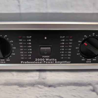 Musysic SYS-2000 2000 Watt Stereo Power Amplifier