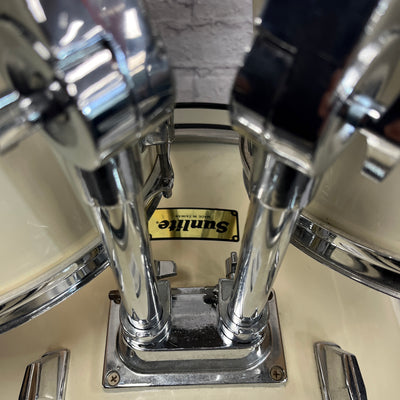 Sunlite 3 Piece Drumset White