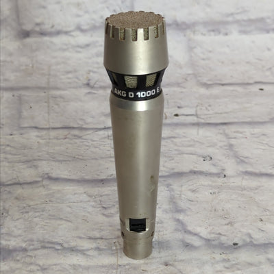 AKG D 1000E Cardioid Dynamic Microphone Vintage