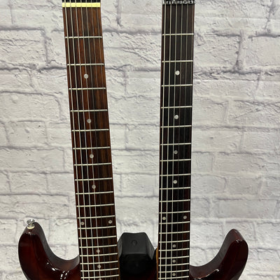 Galveston 6/7 Double Neck w/Floyd Rose Tremolo Electric Guitar