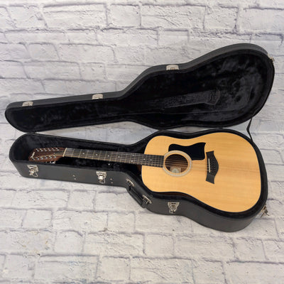 Taylor 150E 12 String Concert Acoustic Electric Guitar w/ Hardshell Case