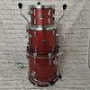 Sonor AQ2 Safari Red Sparkle Drum Kit 10 14 16