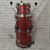 Sonor AQ2 Safari Red Sparkle Drum Kit 10 14 16