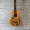 Supertone F33 Hawaiian Parlor Guitar NEEDS NUT