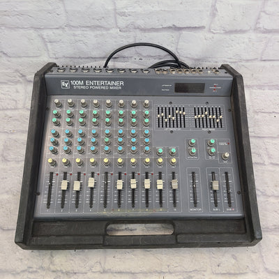 Electro-Voice EV 100M Entertainer 10-Channel Stereo Powered Mixer AS IS