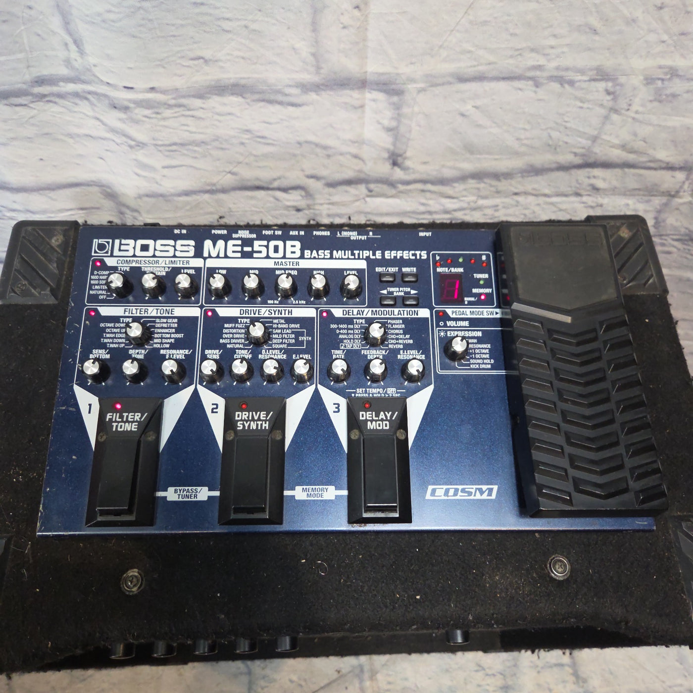 Boss ME-50B Bass Multiple Effects Effects Pedal