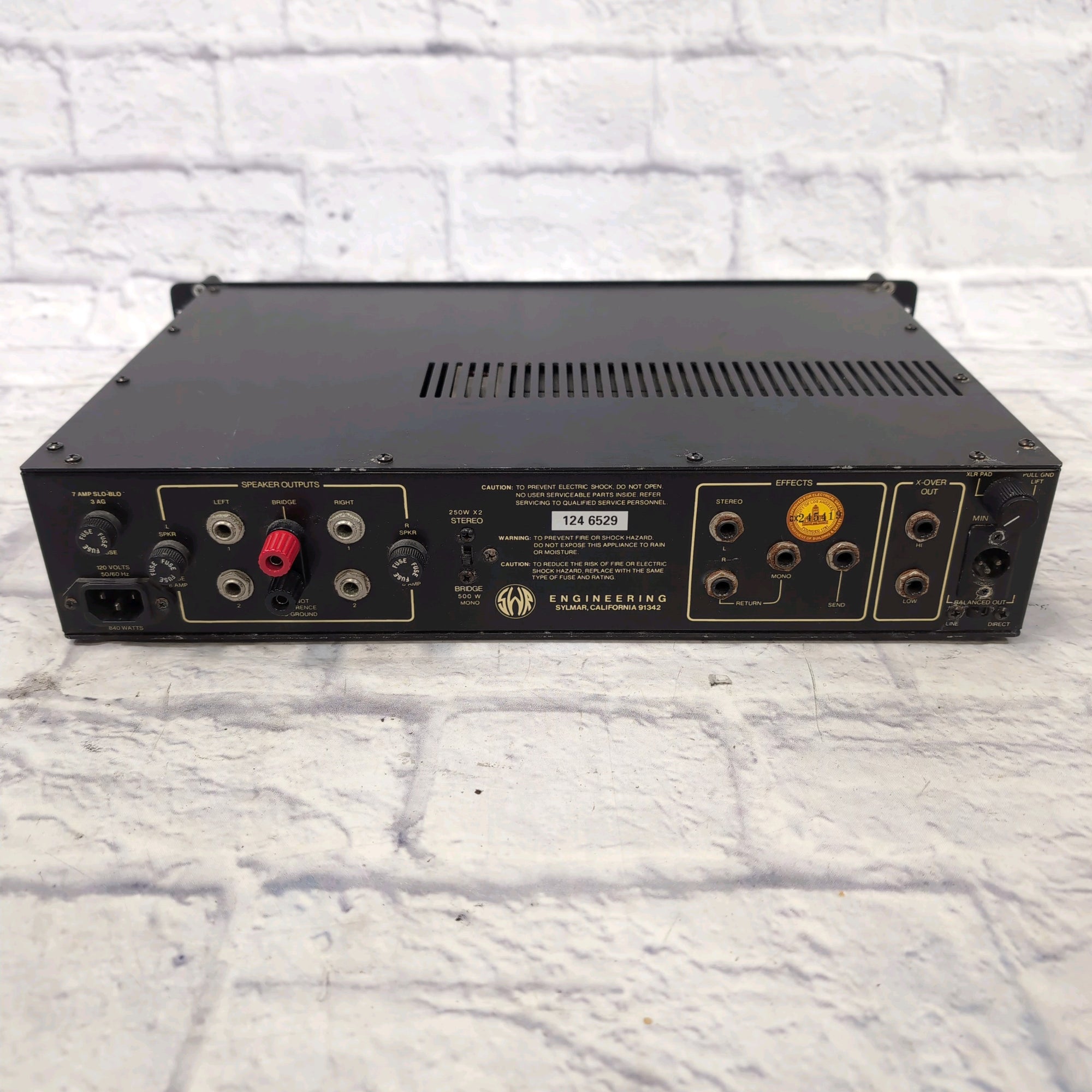 SWR SM-400S Bass Amp Head - Evolution Music