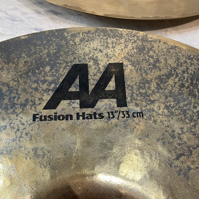 Sabian AA Fusion Hats 13" Hi Hats