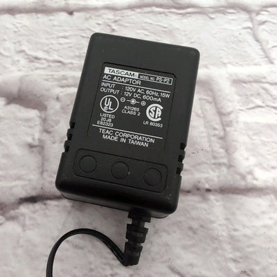 Tascam PS-P2 12V DC Center Negative 600mA Power Supply