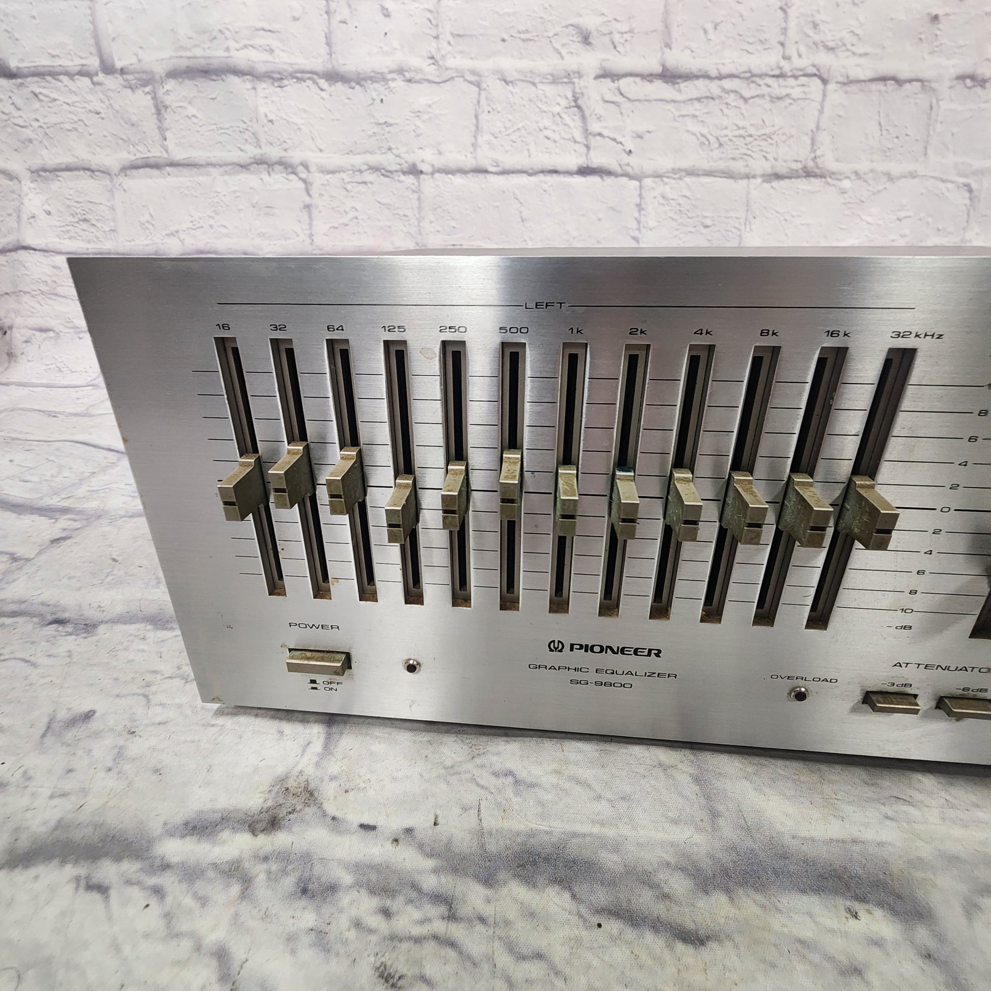 Pioneer SG-9800 Graphic Equalizer Home Audio EQ