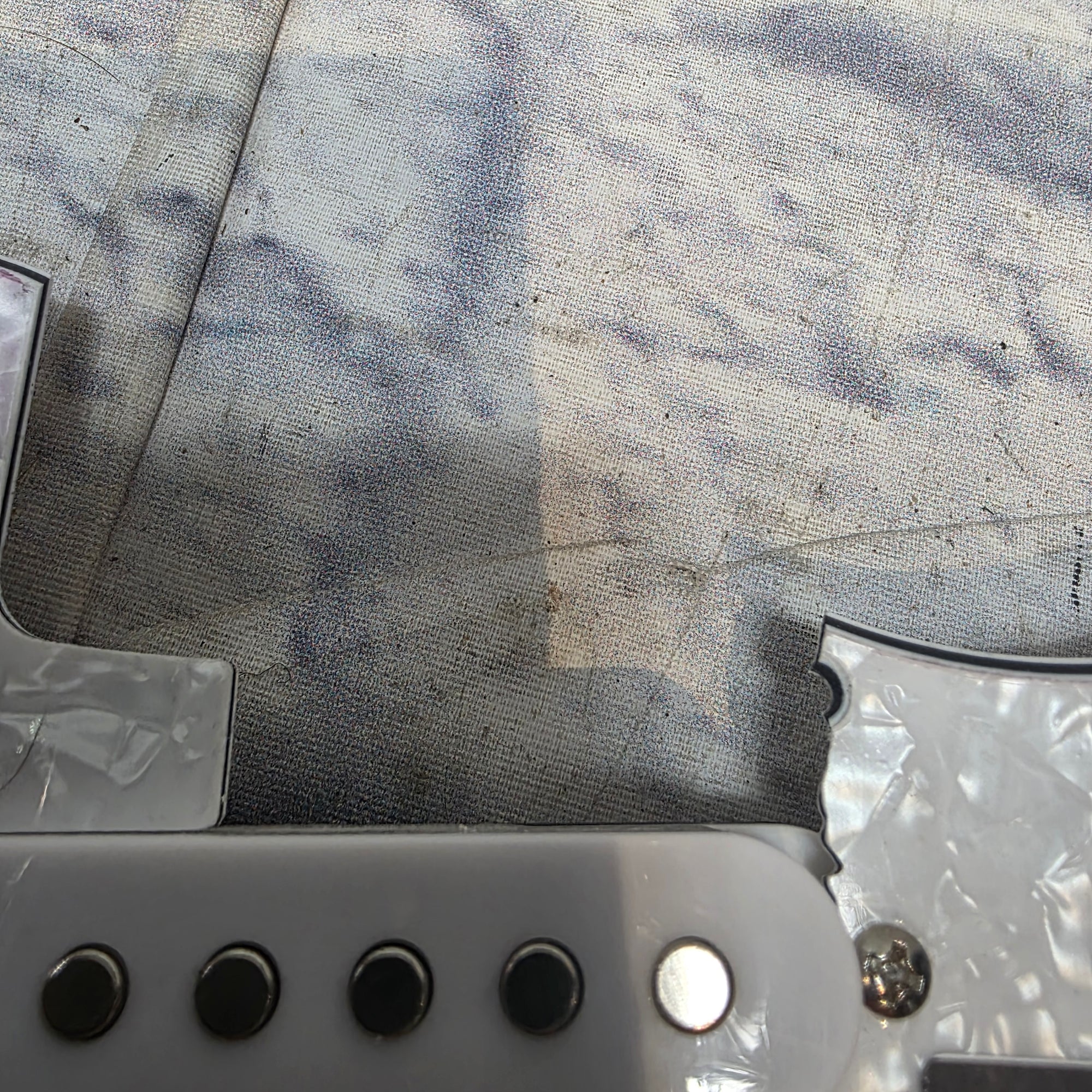 Allen Eden Loaded HSS Stratocaster Pickguard