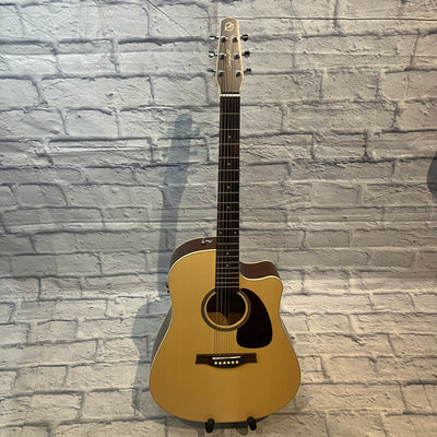 Seagull Coastline C6 Slim CW Spruce QI Acoustic Guitar w/ case
