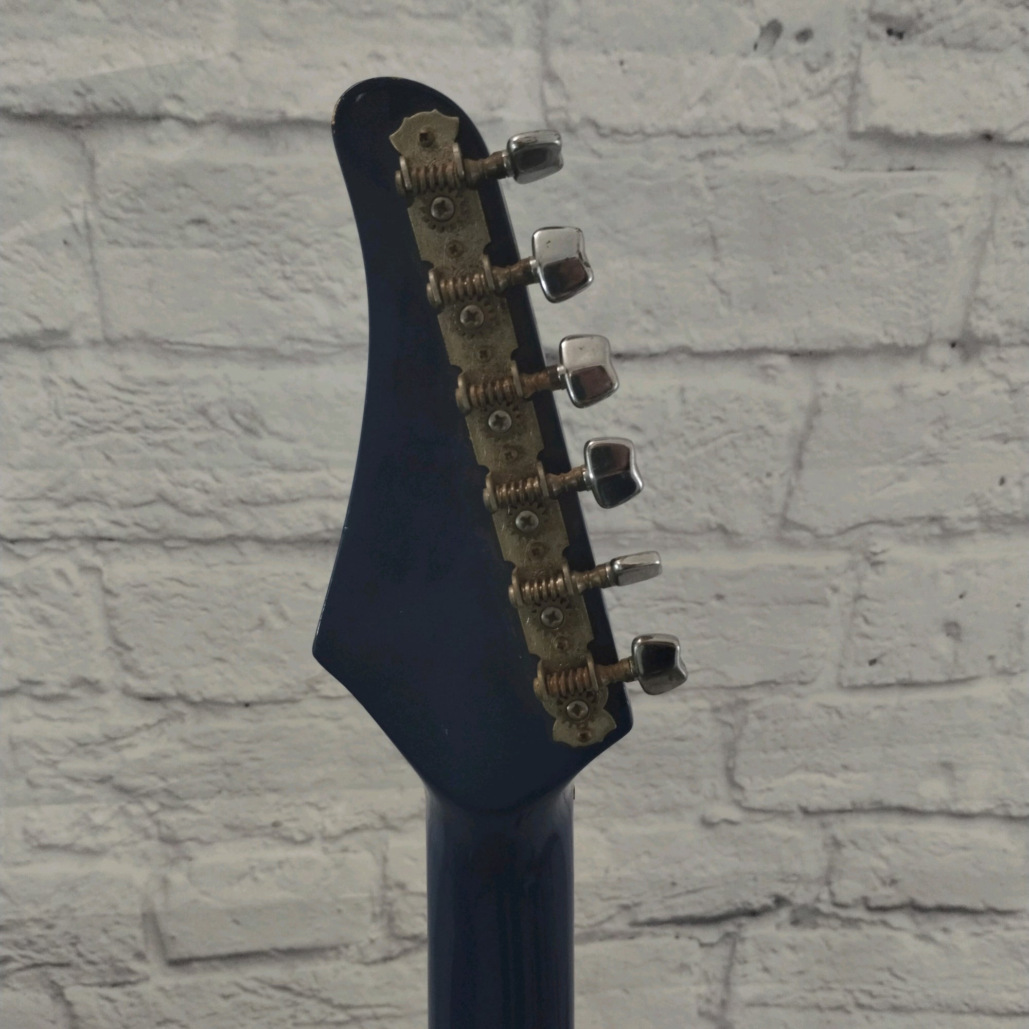 CMI Blue Electric Guitar S Style - AS IS