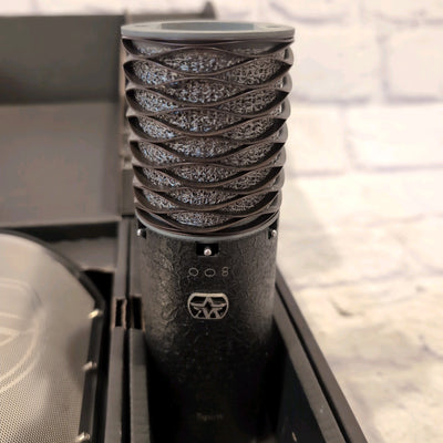 Aston Spirit Black Microphone Bundle with Shock Mount and Pop Filter