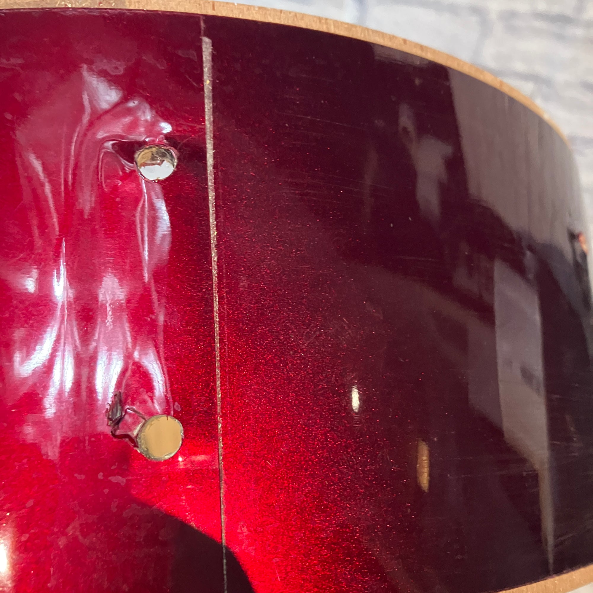 Unknown Red Snare Shell 14" x 5"