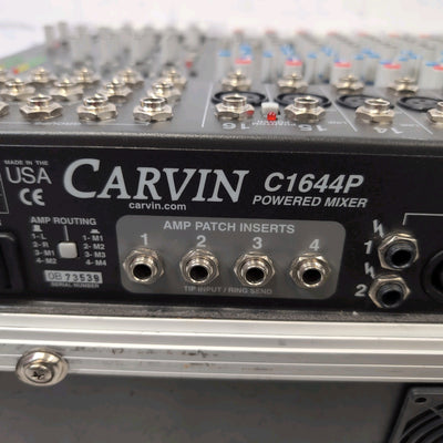 Carvin Concert Series C1644P Powered Mixer w/ Road Case