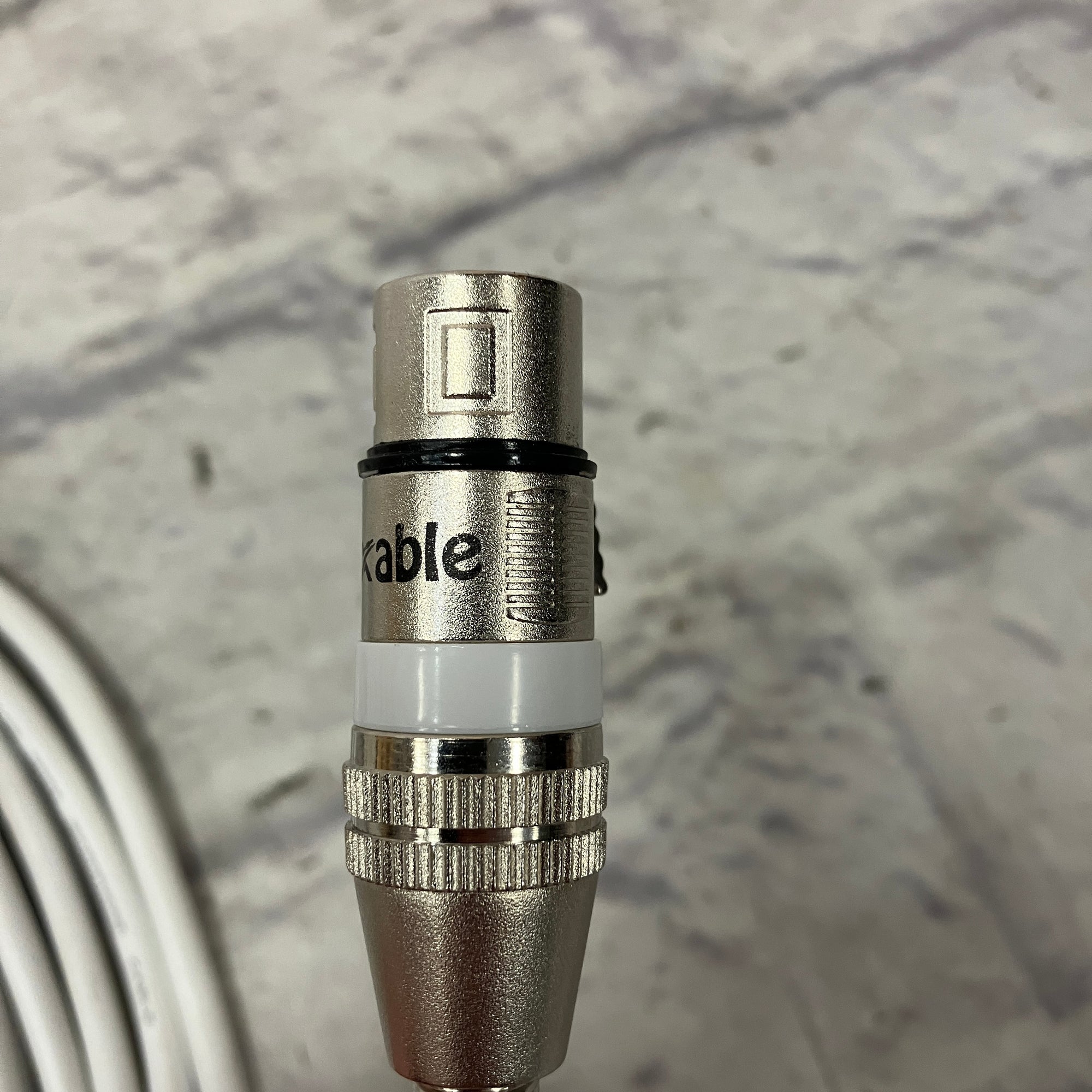 KXABLE 20' White XLR Microphone Cable