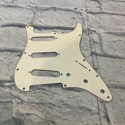 Unknown White Stratocaster Pickguard