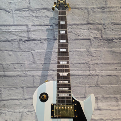 Rafferty Guitars Blue / White LP Style Electric Guitar