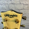 Memphis Les Paul Styled Gold Electric Guitar (With Hard Case)