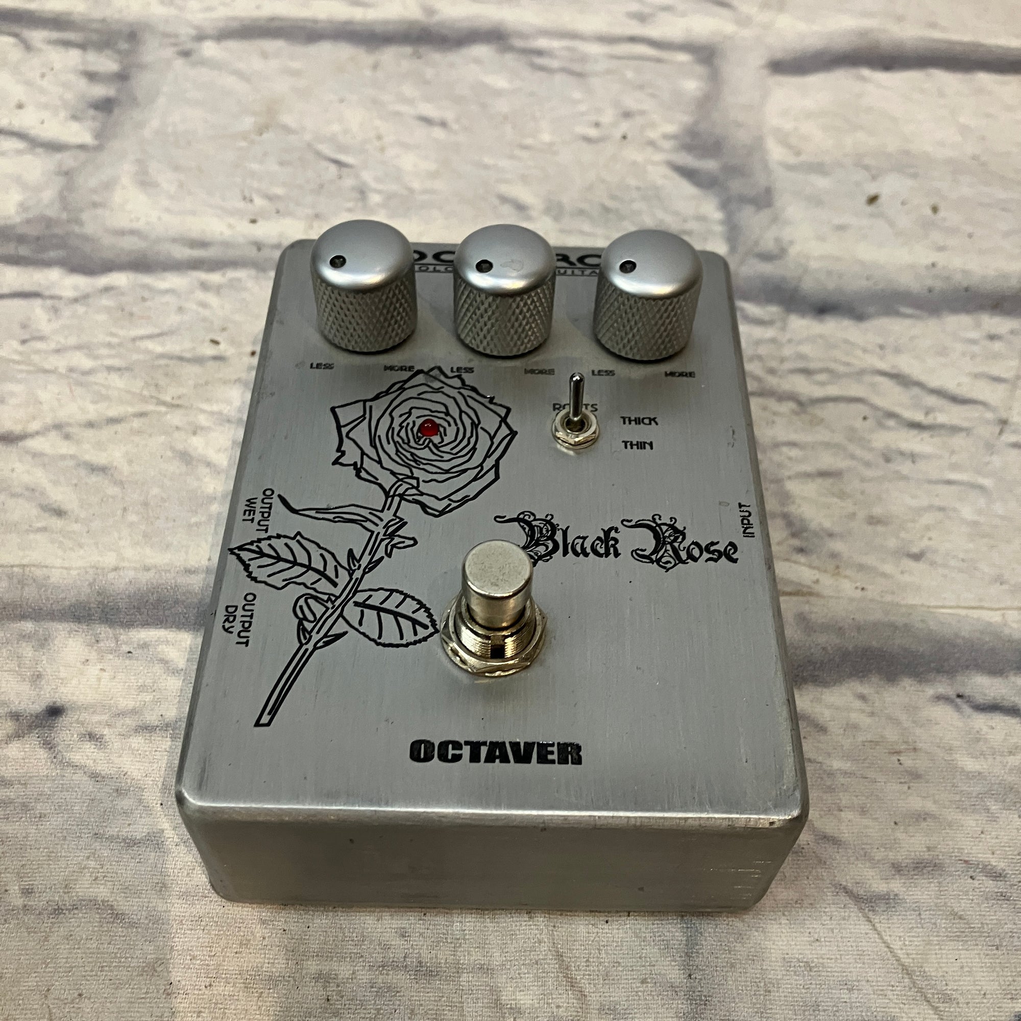 Rocktron Black Rose Octaver Pitch Pedal