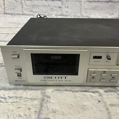 Scott Stereo Cassette Deck 665DM