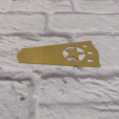 CB Gitty Cigar Box Guitar Brass Tailpiece