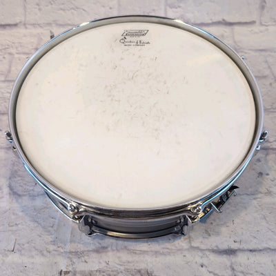 Ludwig L-404 Acrolite 5x14" 8-Lug Aluminum Snare Drum with Rounded Blue/Olive Badge