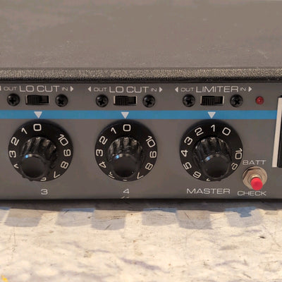 Shure M267 4-Channel Portable Mic/Line Level Mixer w/ Limiter