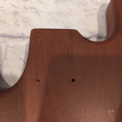 Unknown Walnut Bass Body