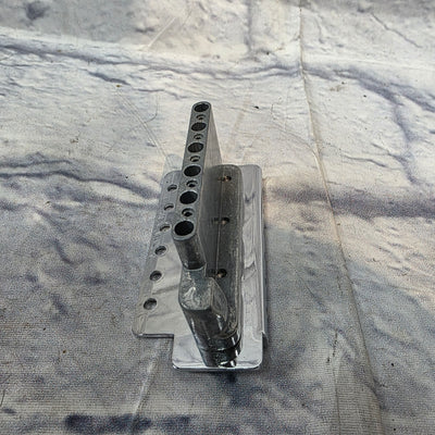 6 Screw Strat Tremolo Bridge - No Saddle Pieces