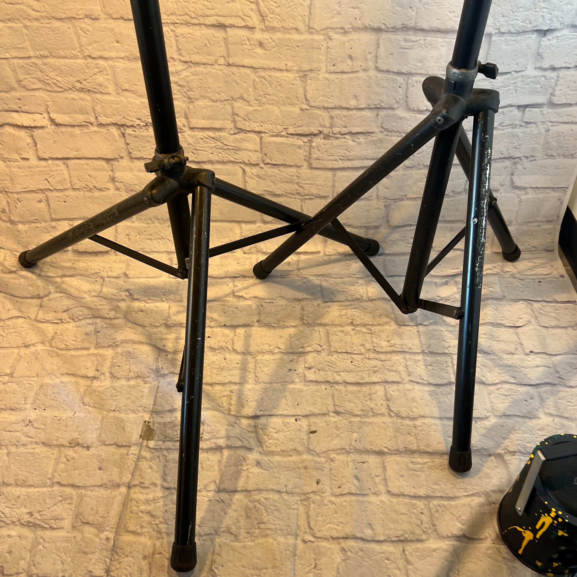 Ultimate Support TS-80B Speaker Stand Pair