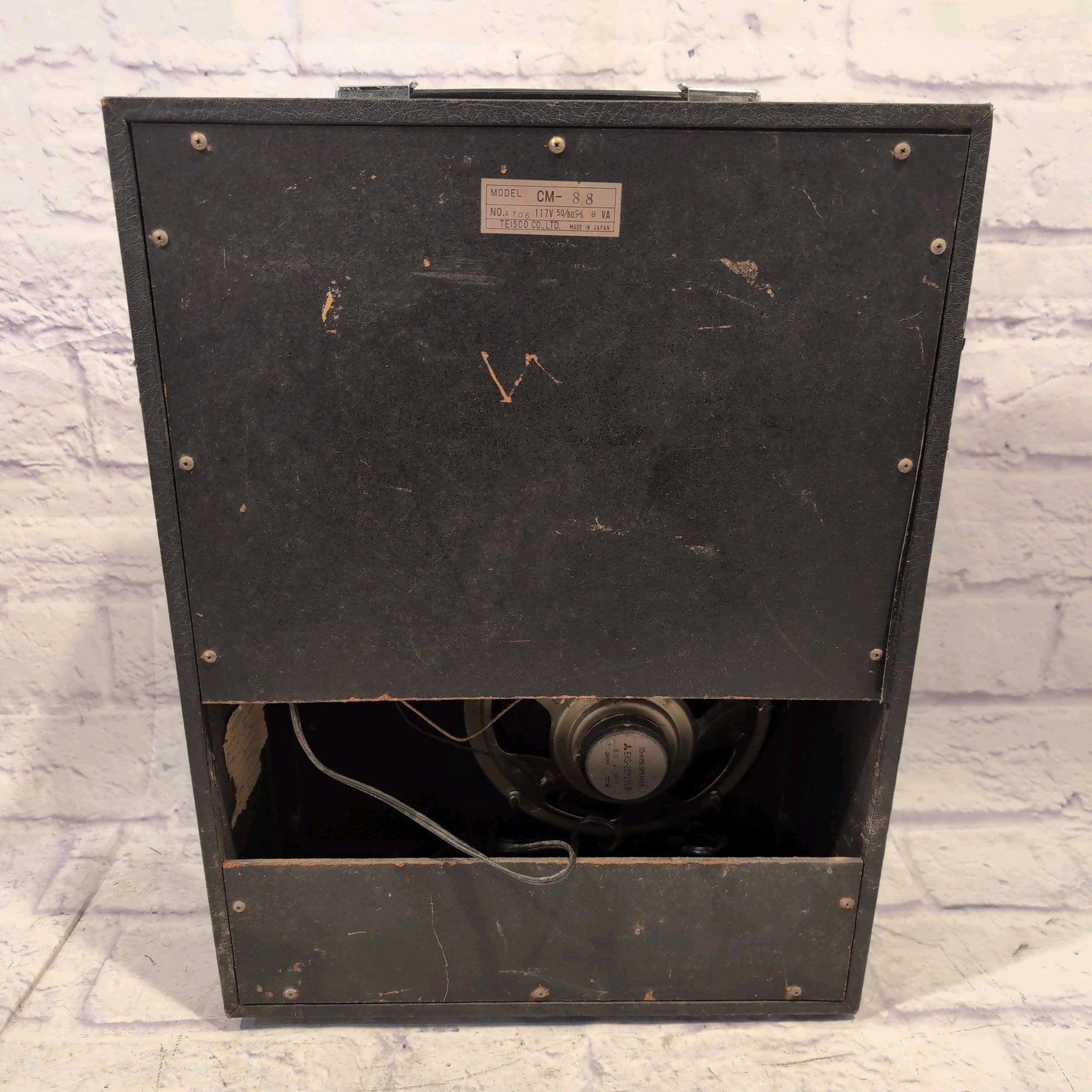 Teisco Vintage CM-88 Checkmate 88 2x8 Solid State Guitar Combo Amp