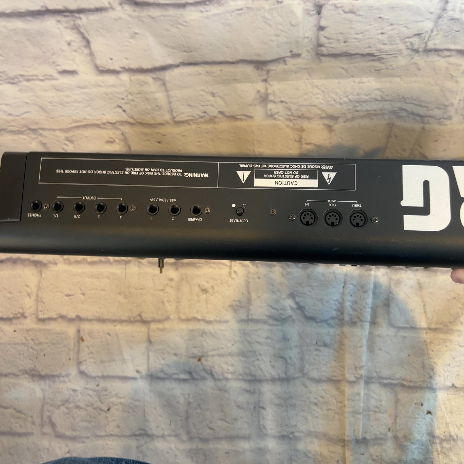 Korg M1 Synthesizer Needs Sysex Restore / Battery Change Digital Synth