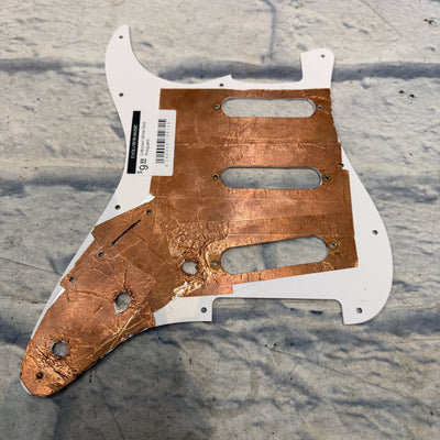 Unknown White Strat Pickguard