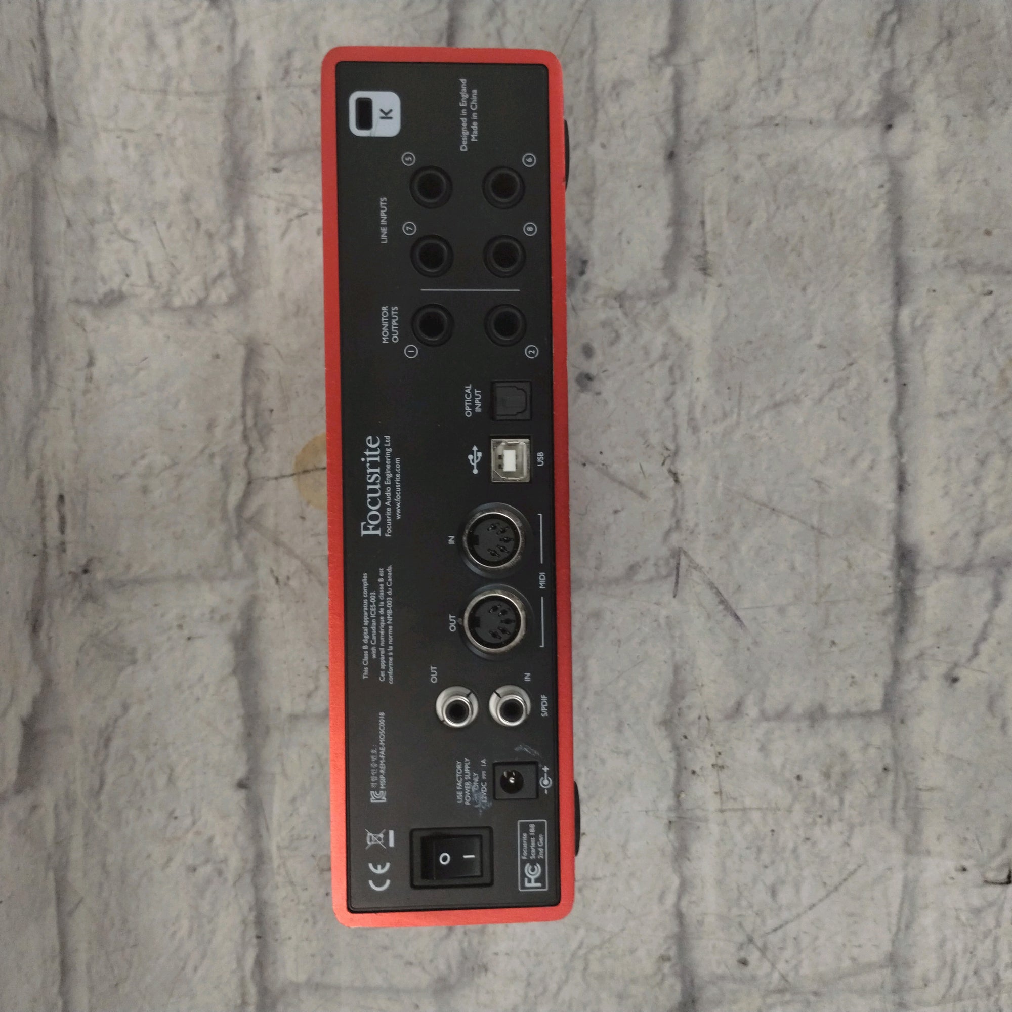 Focusrite Scarlet 18I8 Audio Interface